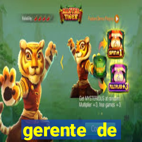 gerente de plataforma slots